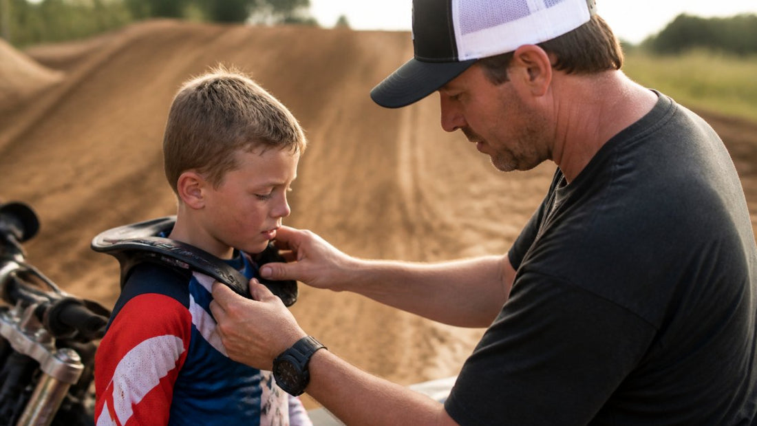 Motocross Neck Braces for Kids: Benefits, Fit & Safety