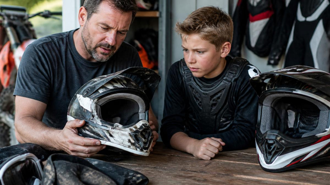 When to Replace Your Child's Motocross Helmet