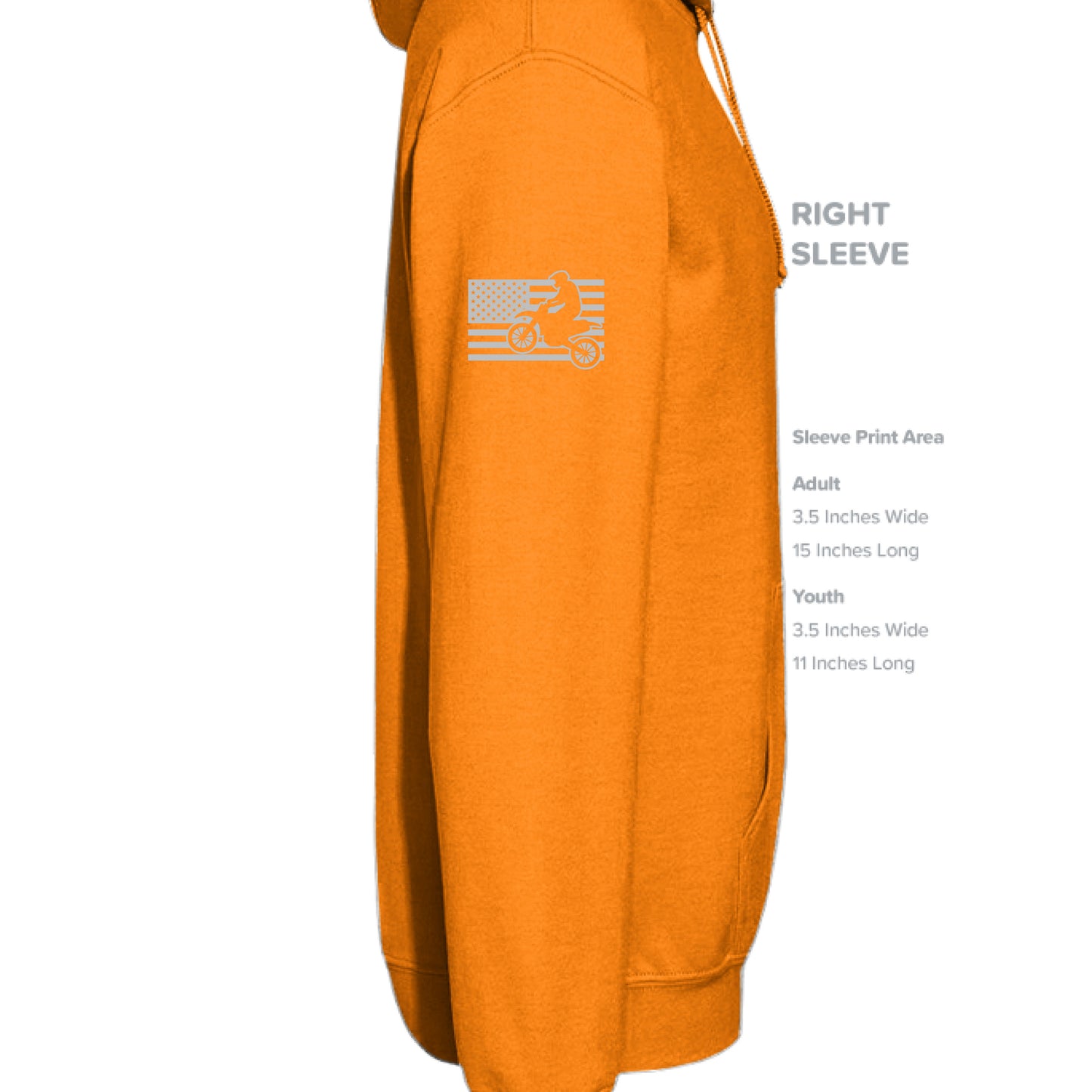 SAFETY ORANGE - SLEEVE_RIGHT