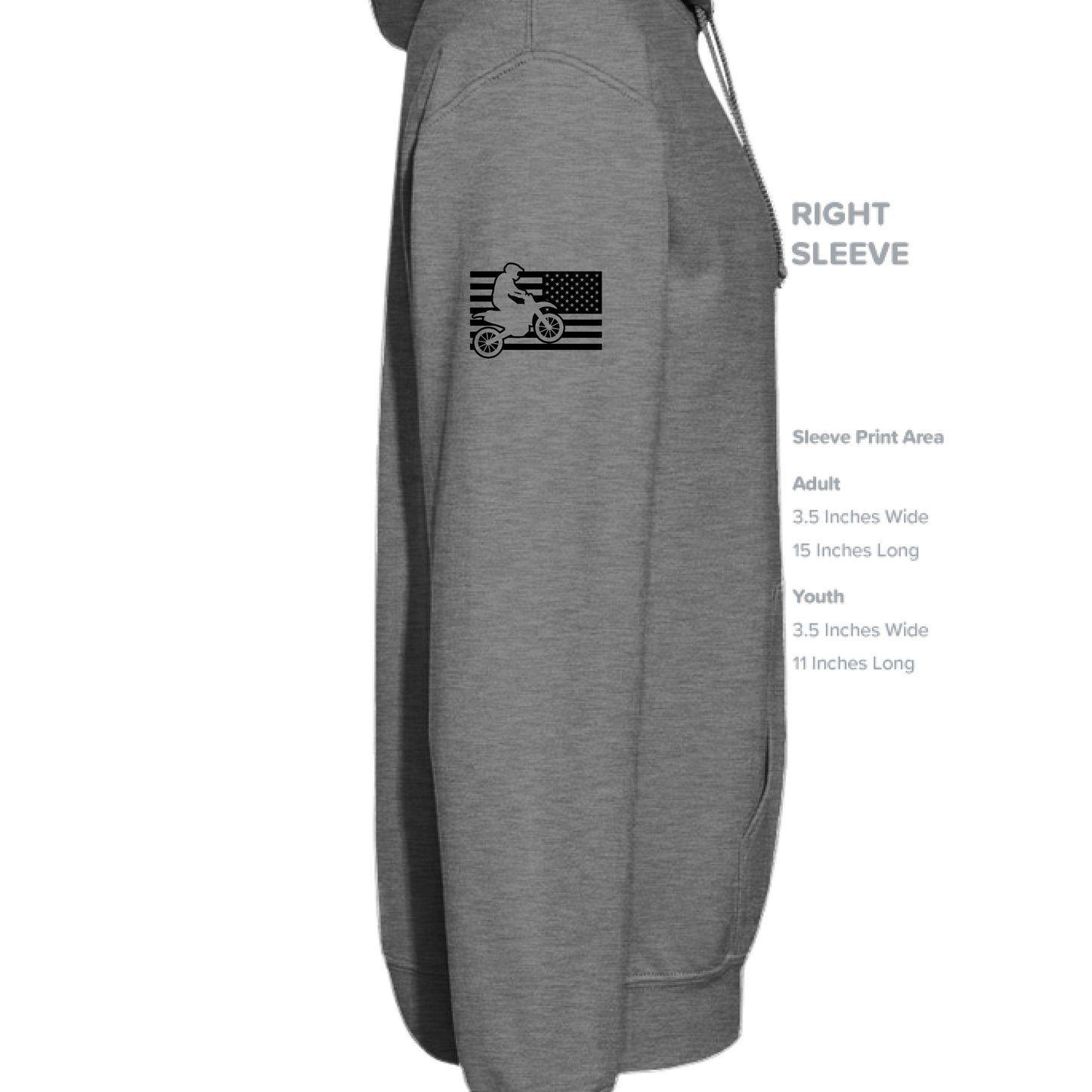 GRAPHITE HEATHER - SLEEVE_RIGHT