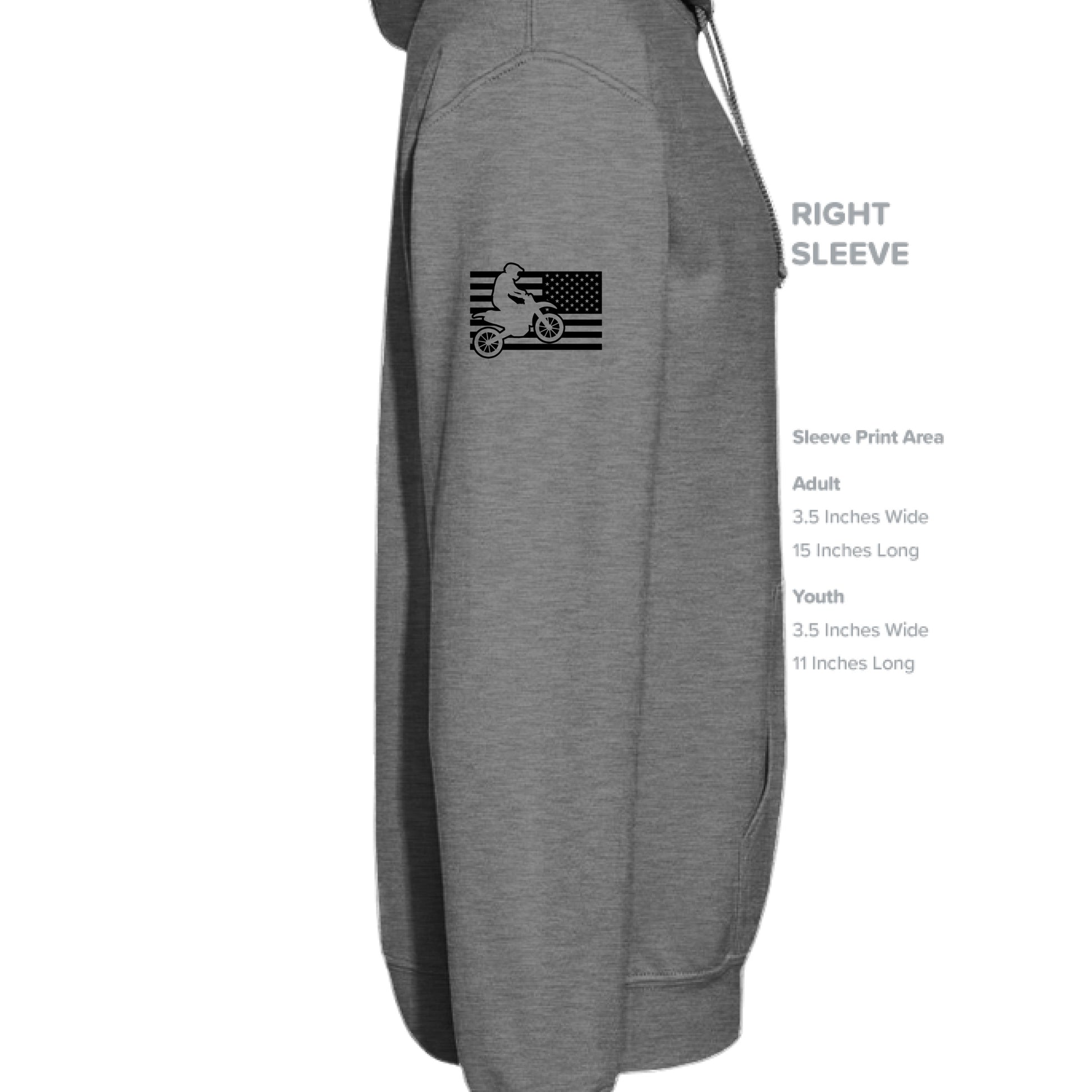 GRAPHITE HEATHER - SLEEVE_RIGHT